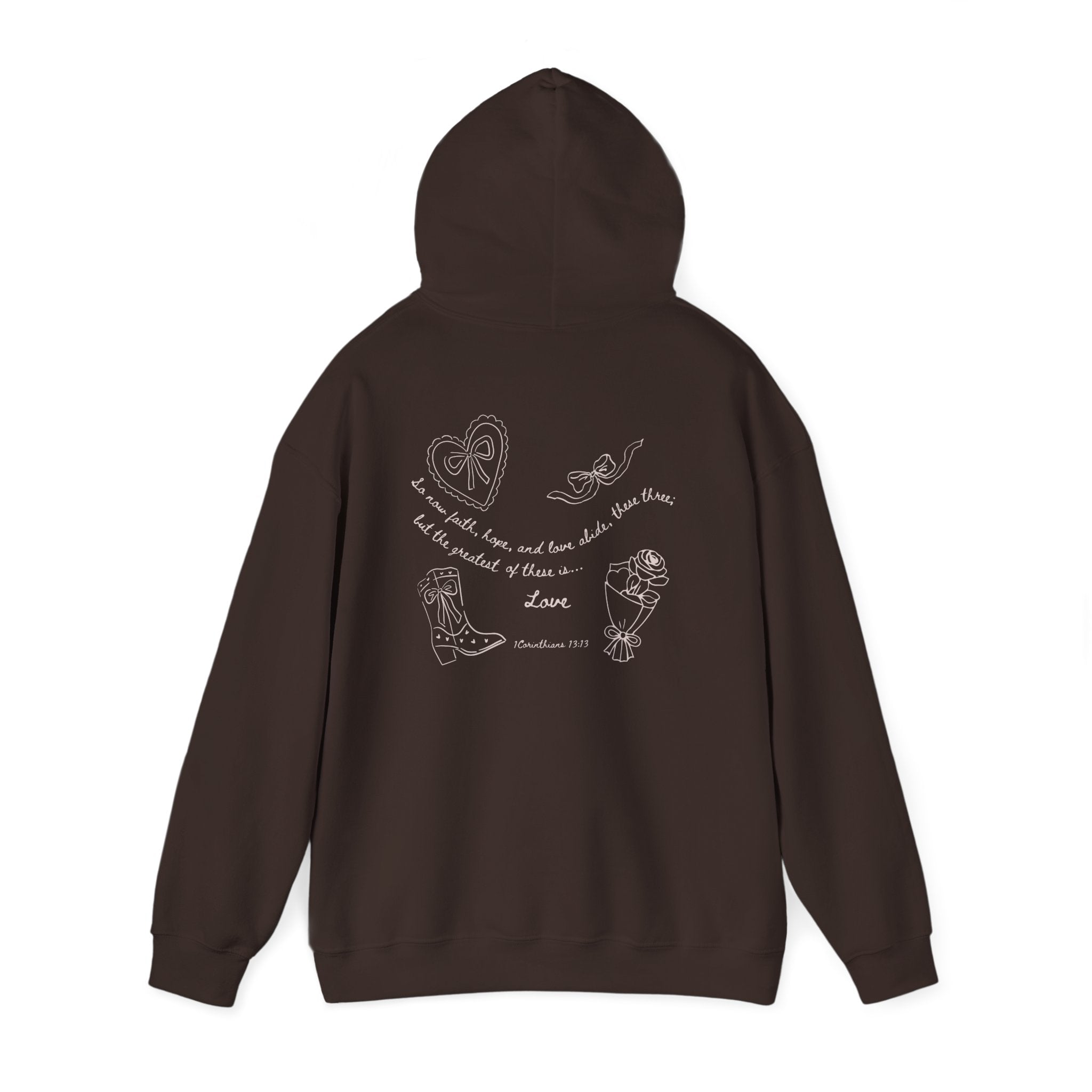 1 Corinthians 13:13 Valentines Hoodie