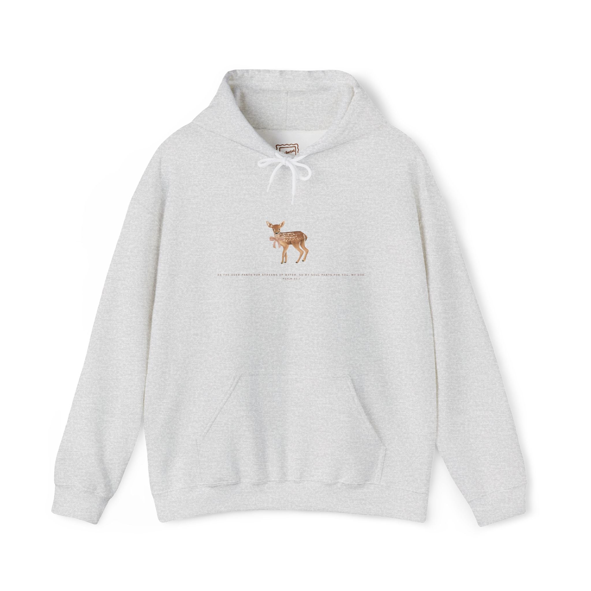 Psalm 42:1 Fawn Hoodie