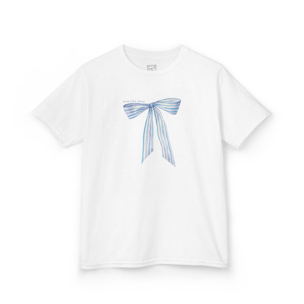 'Love Like Jesus' Bow Baby Tee