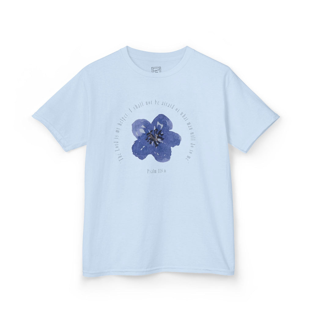 Psalm 118:6 Flower Baby Tee