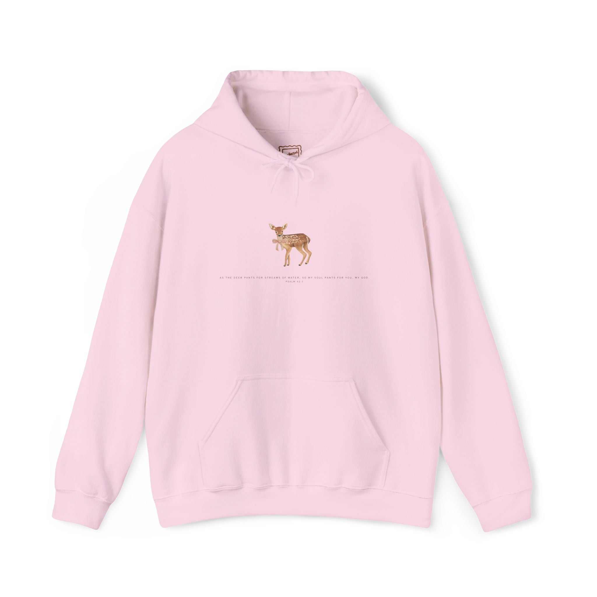 Psalm 42:1 Fawn Hoodie
