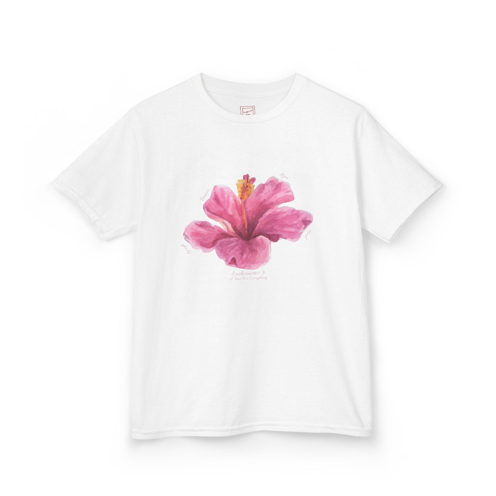 Ecclesiastes 3 Hibiscus Baby Tee