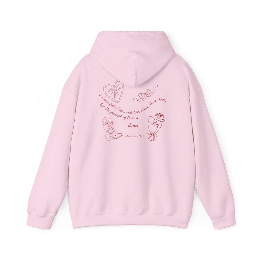 1 Corinthians 13:13 Valentines Hoodie