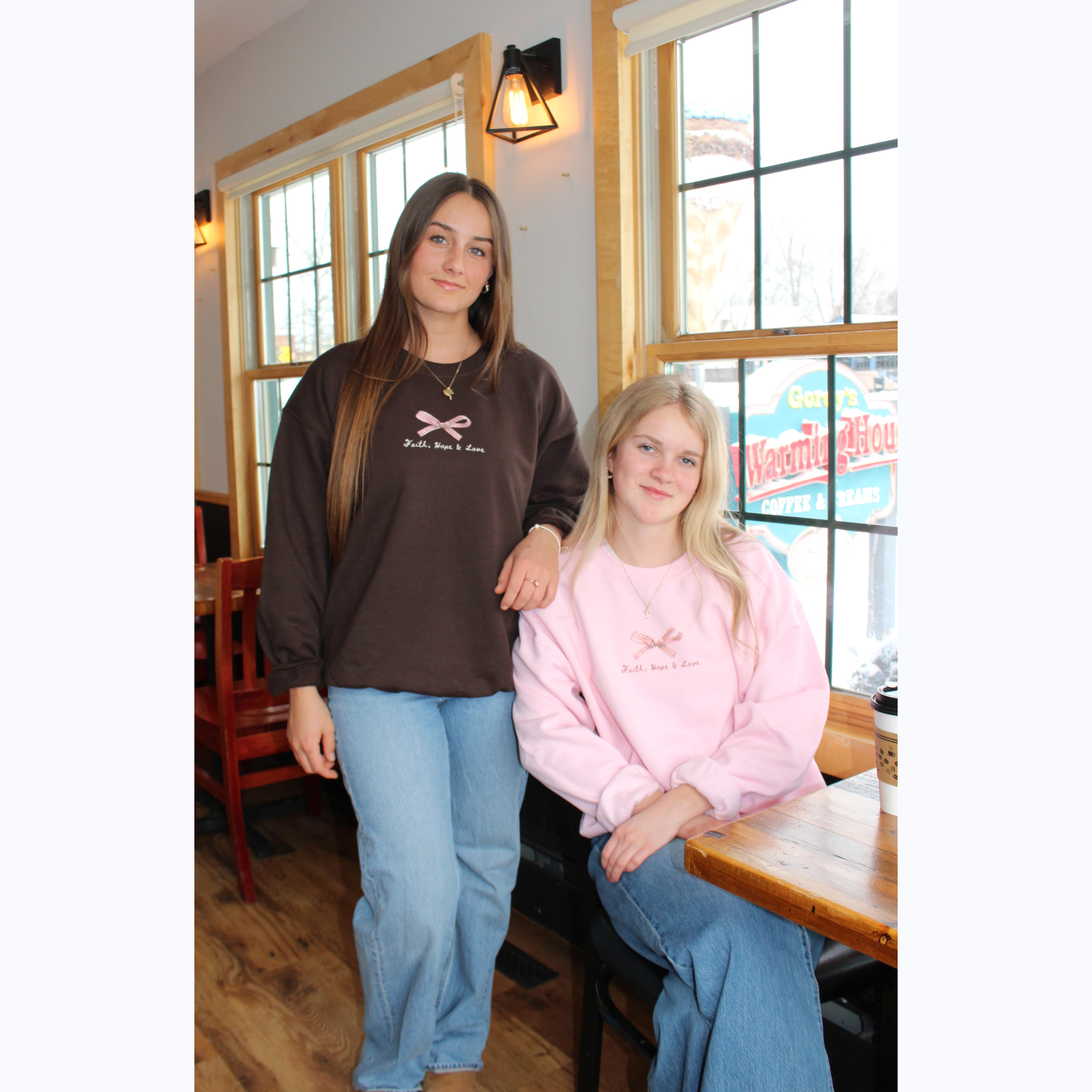1 Corinthians 13:13 Valentines Crewneck