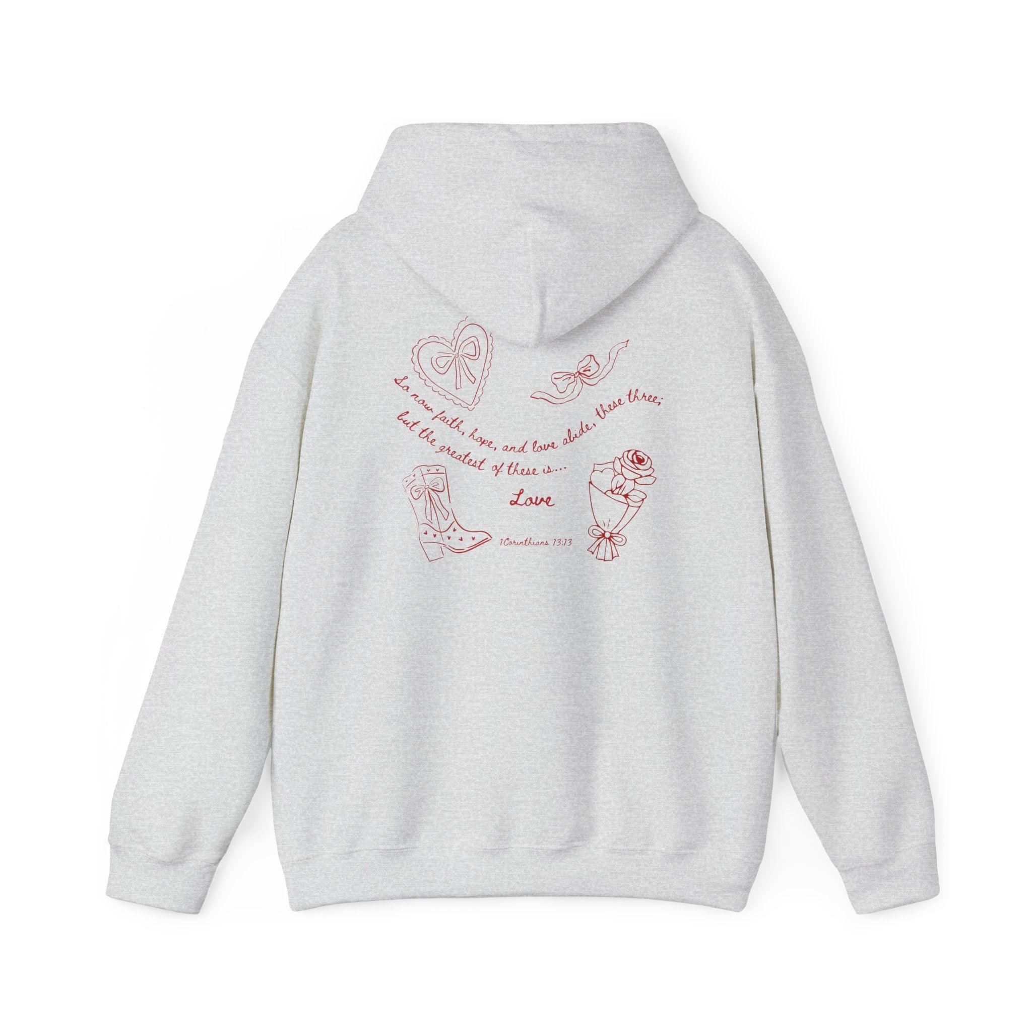 1 Corinthians 13:13 Valentines Hoodie