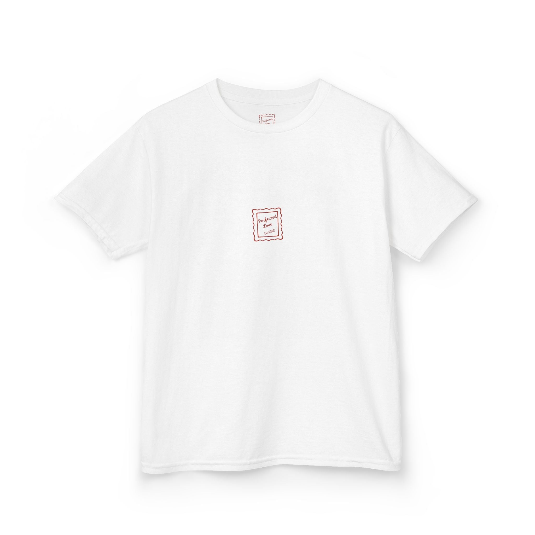 Perfected Love Stamp Baby Tee