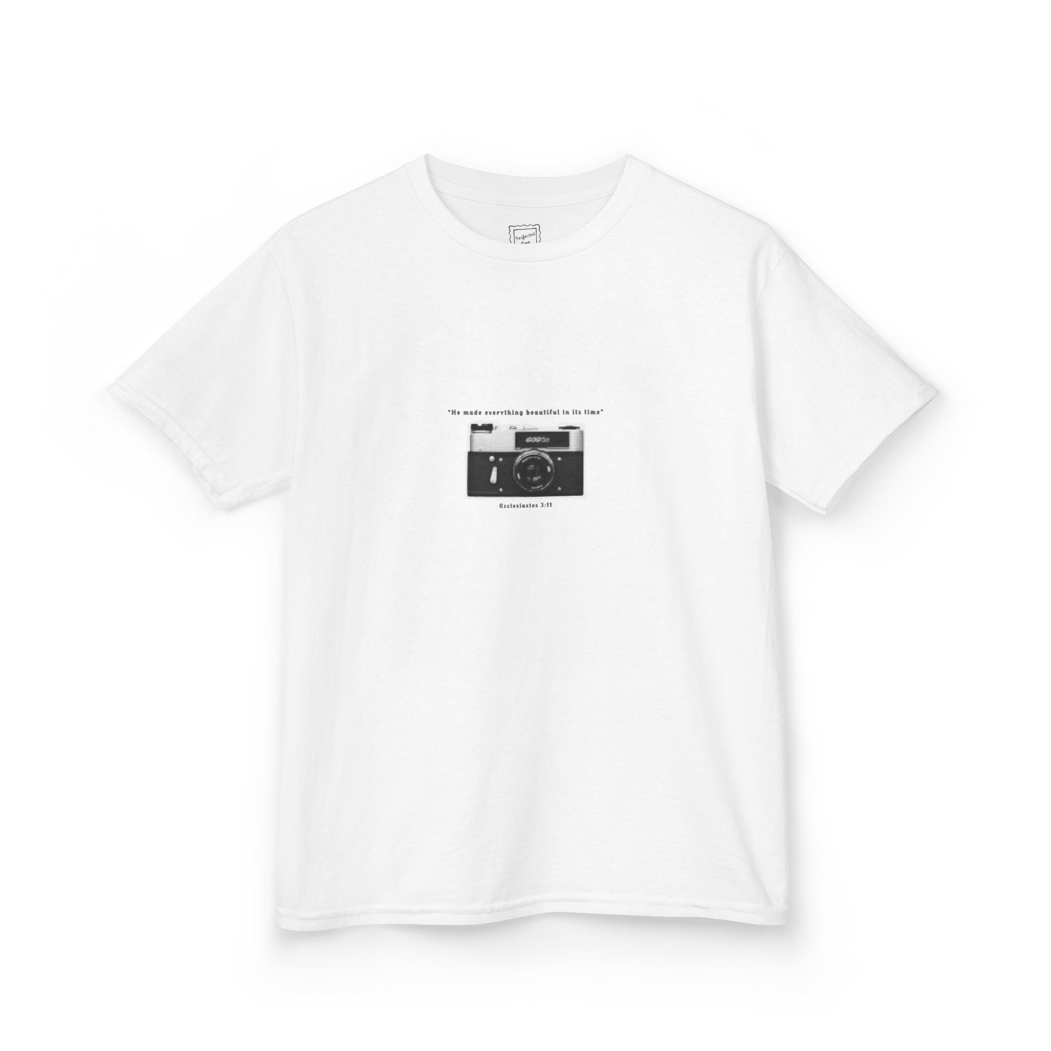 Ecclesiastes 3:11 Camera Baby Tee