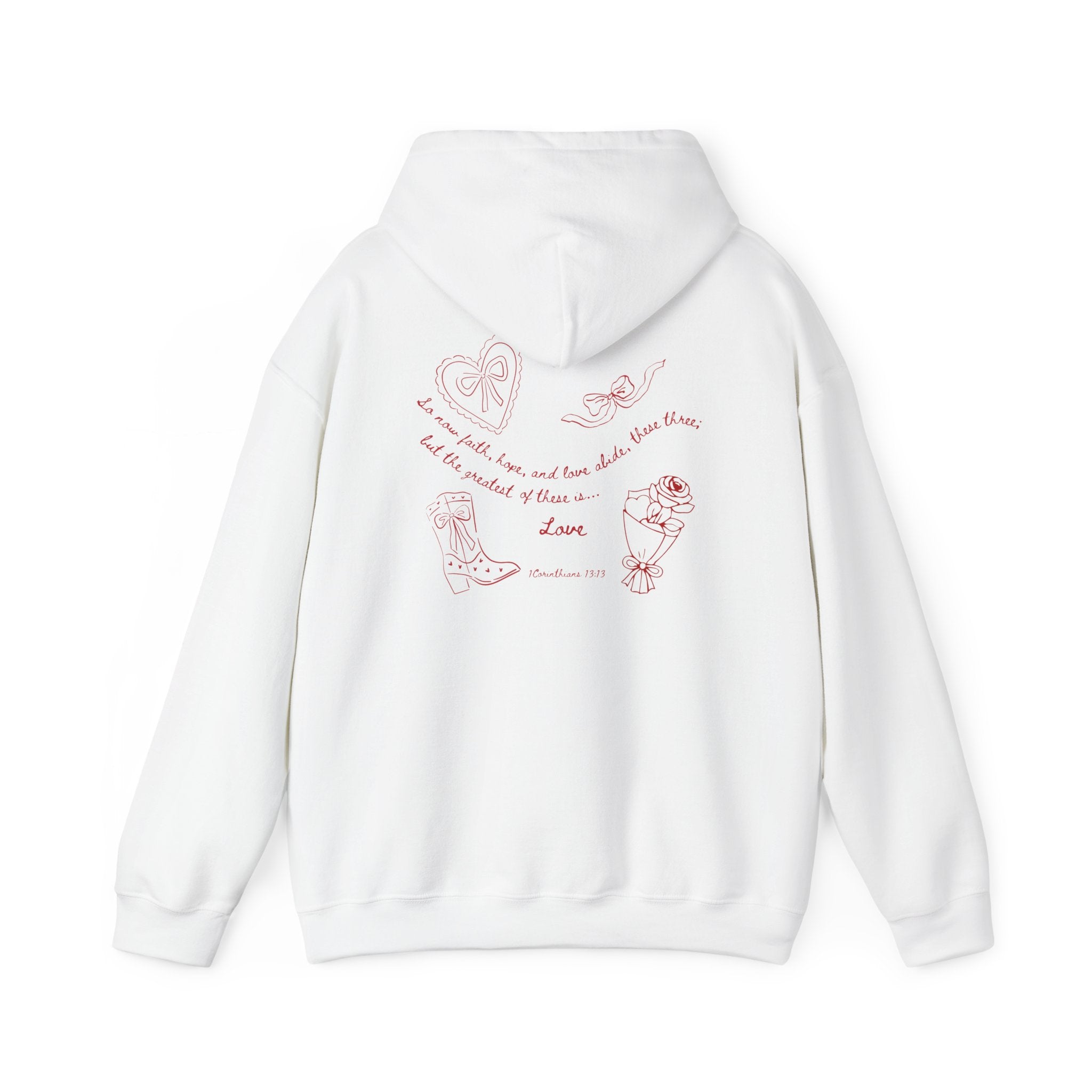 1 Corinthians 13:13 Valentines Hoodie