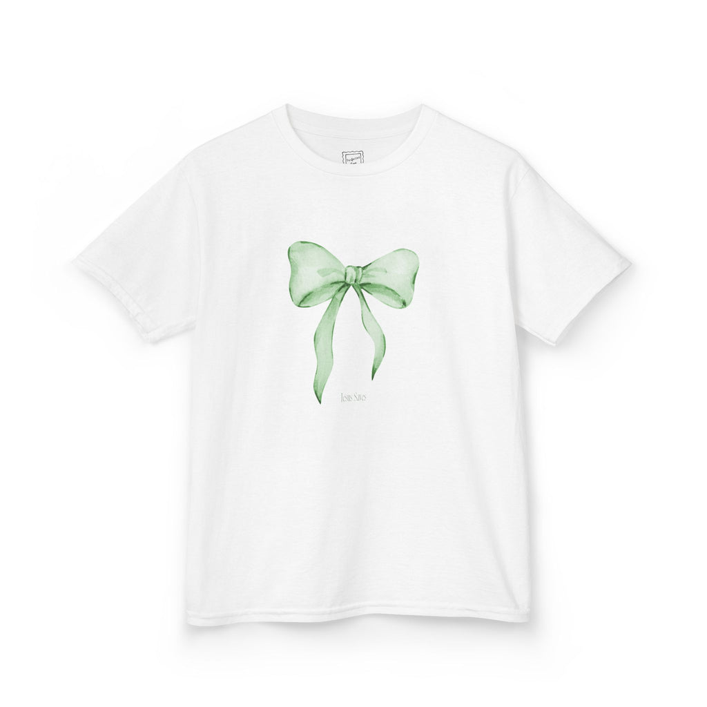 Jesus Saves Bow Baby Tee