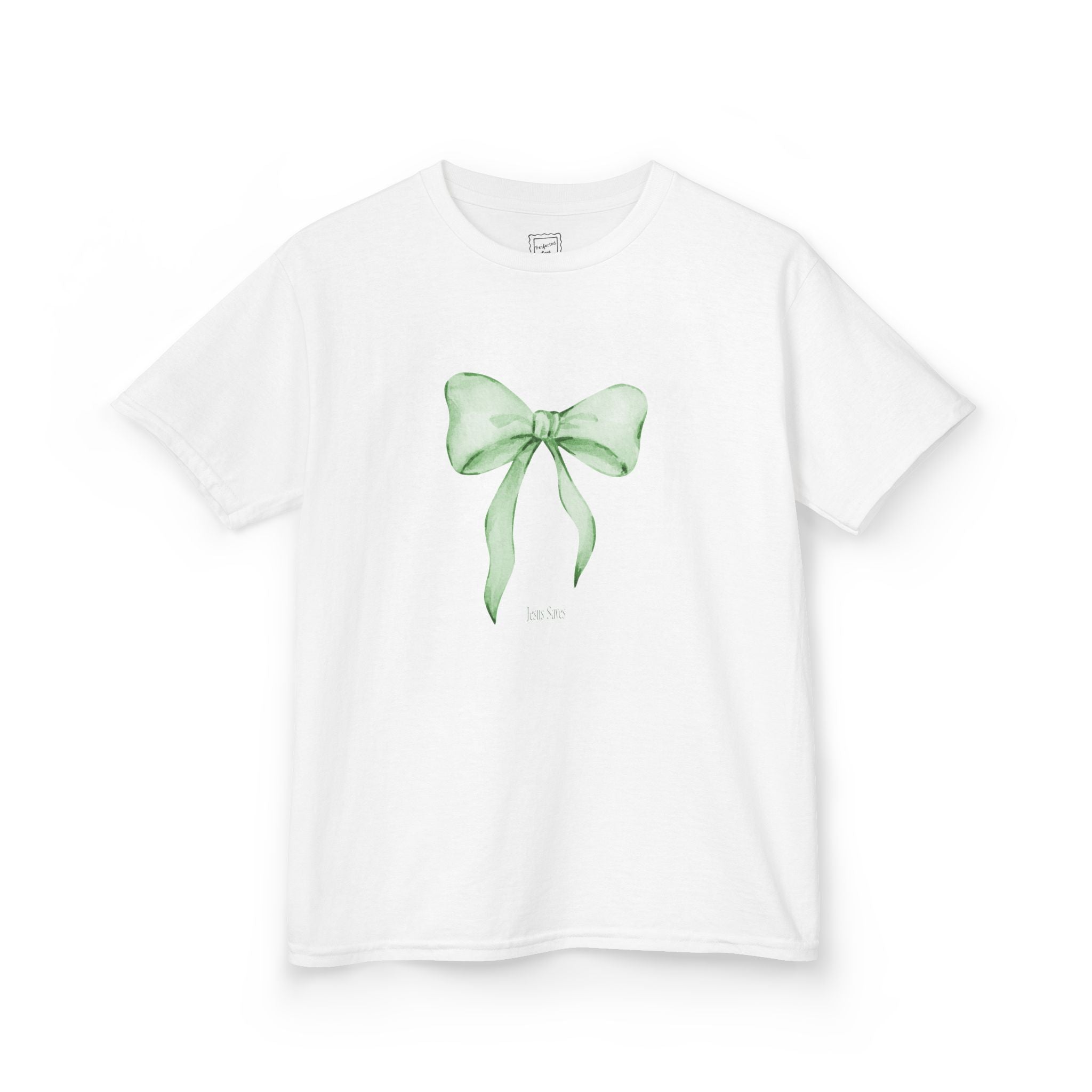 Jesus Saves Bow Baby Tee