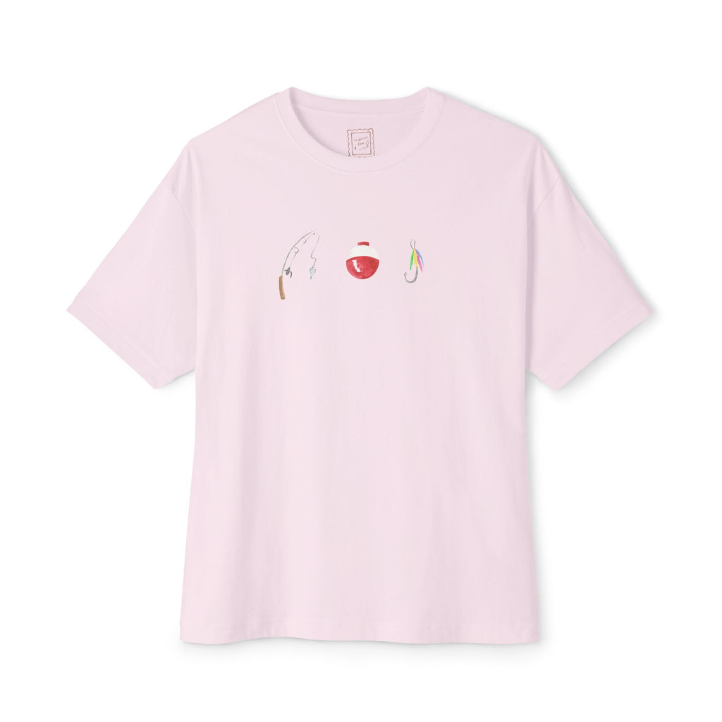 Patience & Fishing Oversized Tee