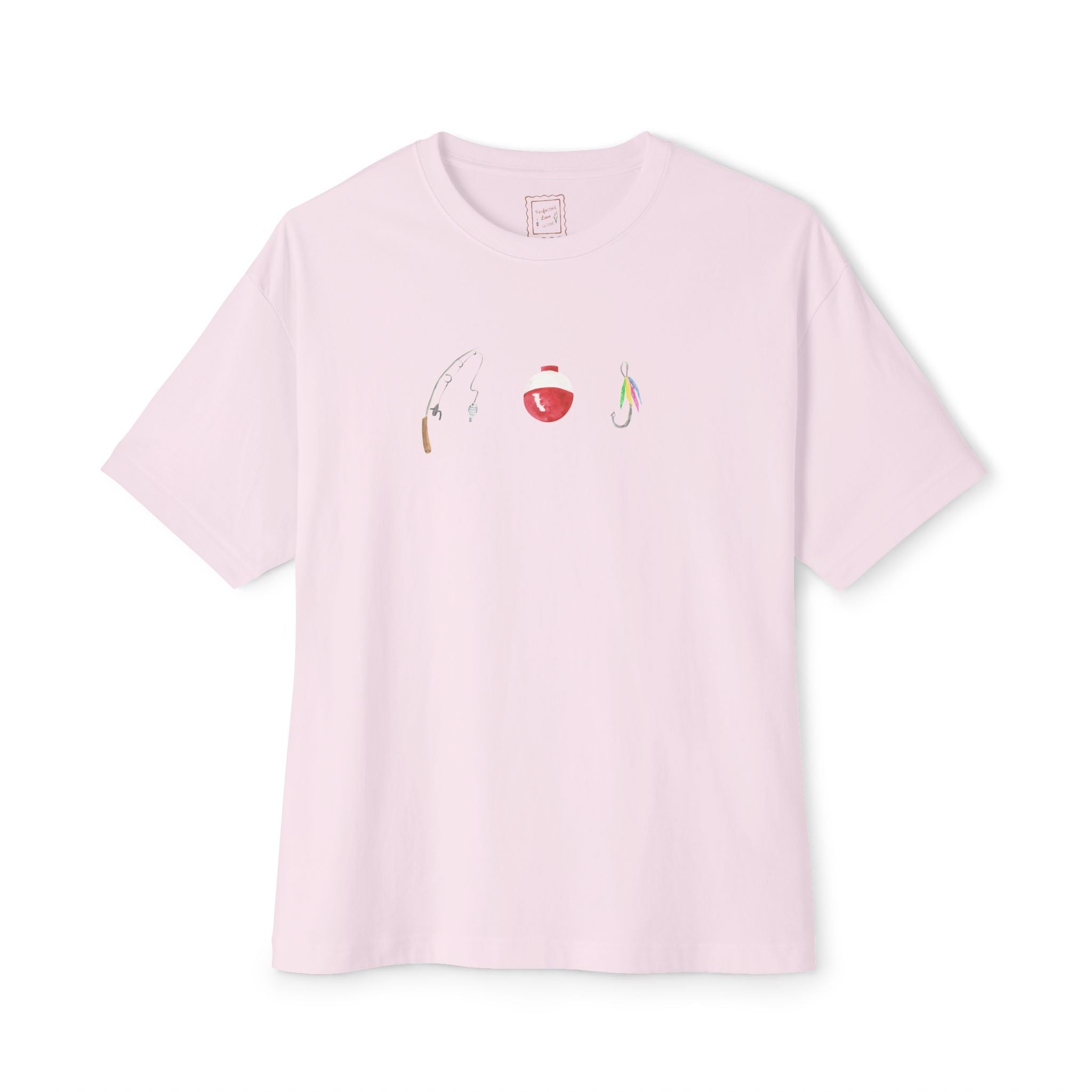 Patience & Fishing Oversized Tee