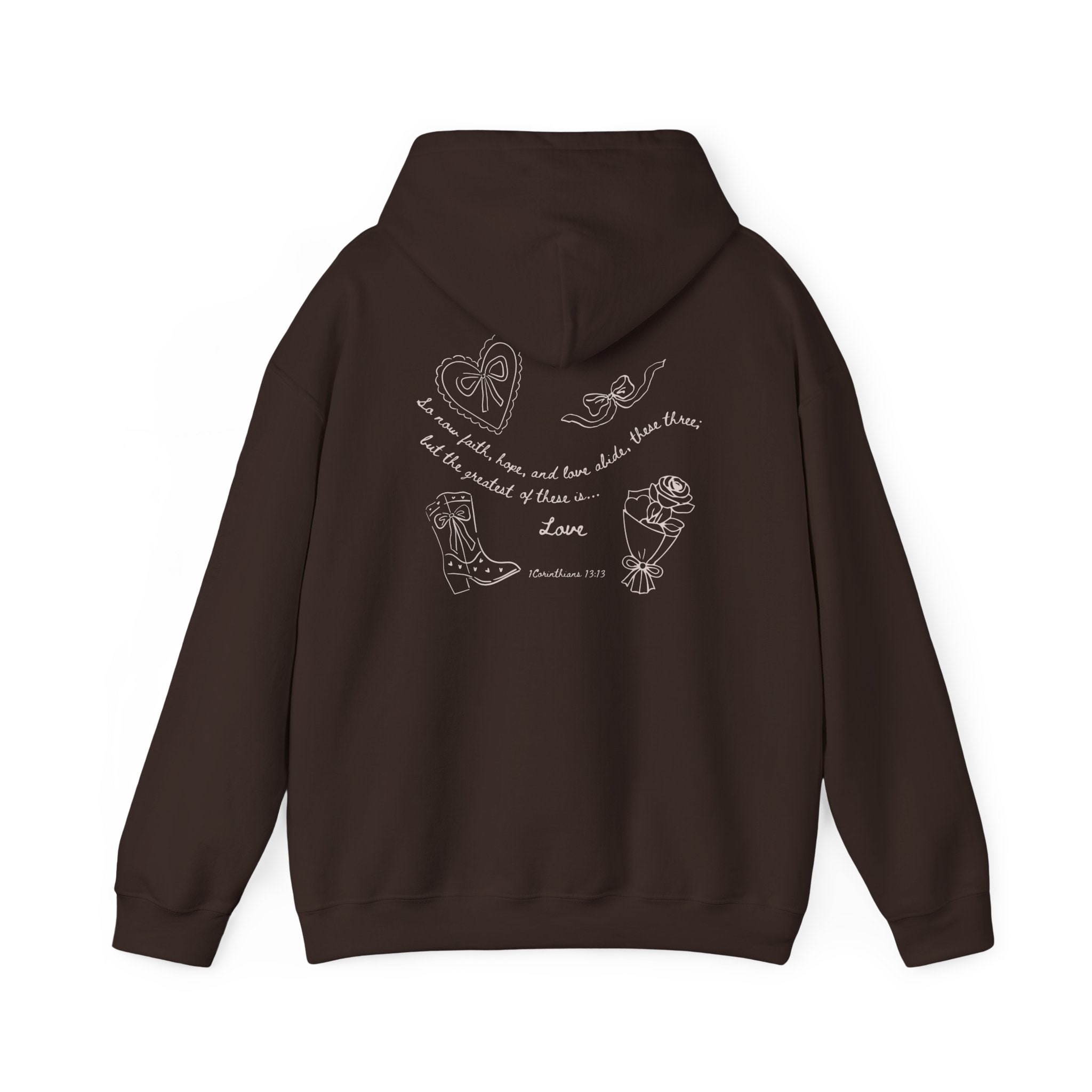 1 Corinthians 13:13 Valentines Hoodie