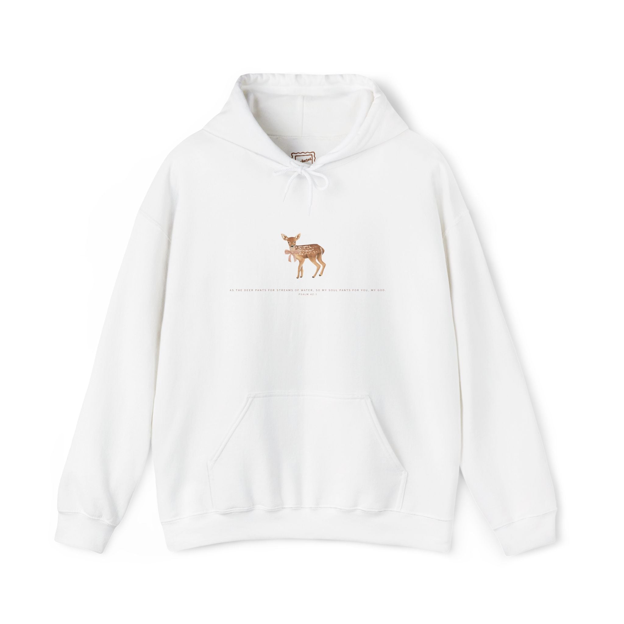 Psalm 42:1 Fawn Hoodie