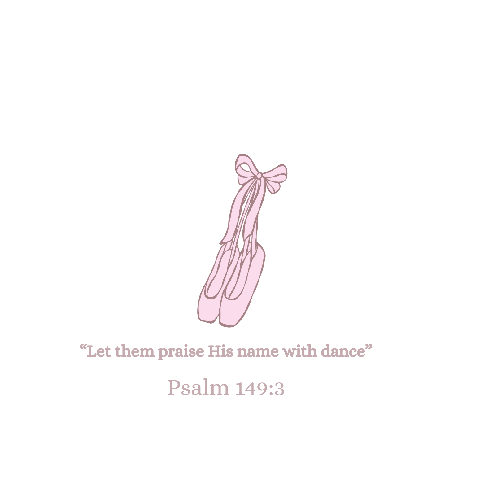 Psalm 149:3 Dance Baby Tee