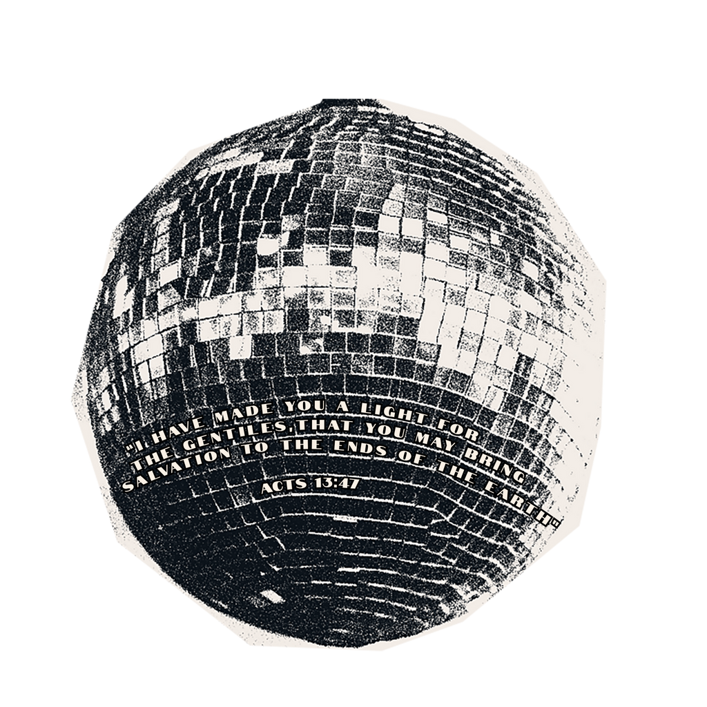 Acts 13:47 Disco Baby Tee