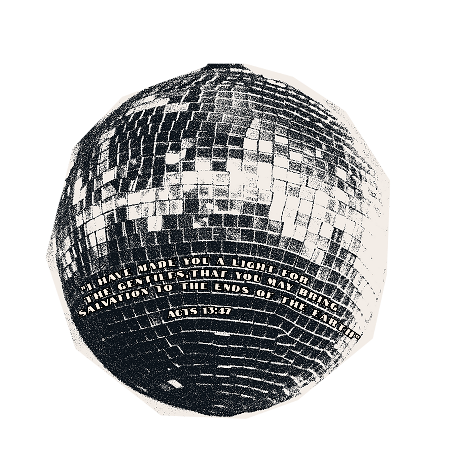 Acts 13:47 Disco Baby Tee