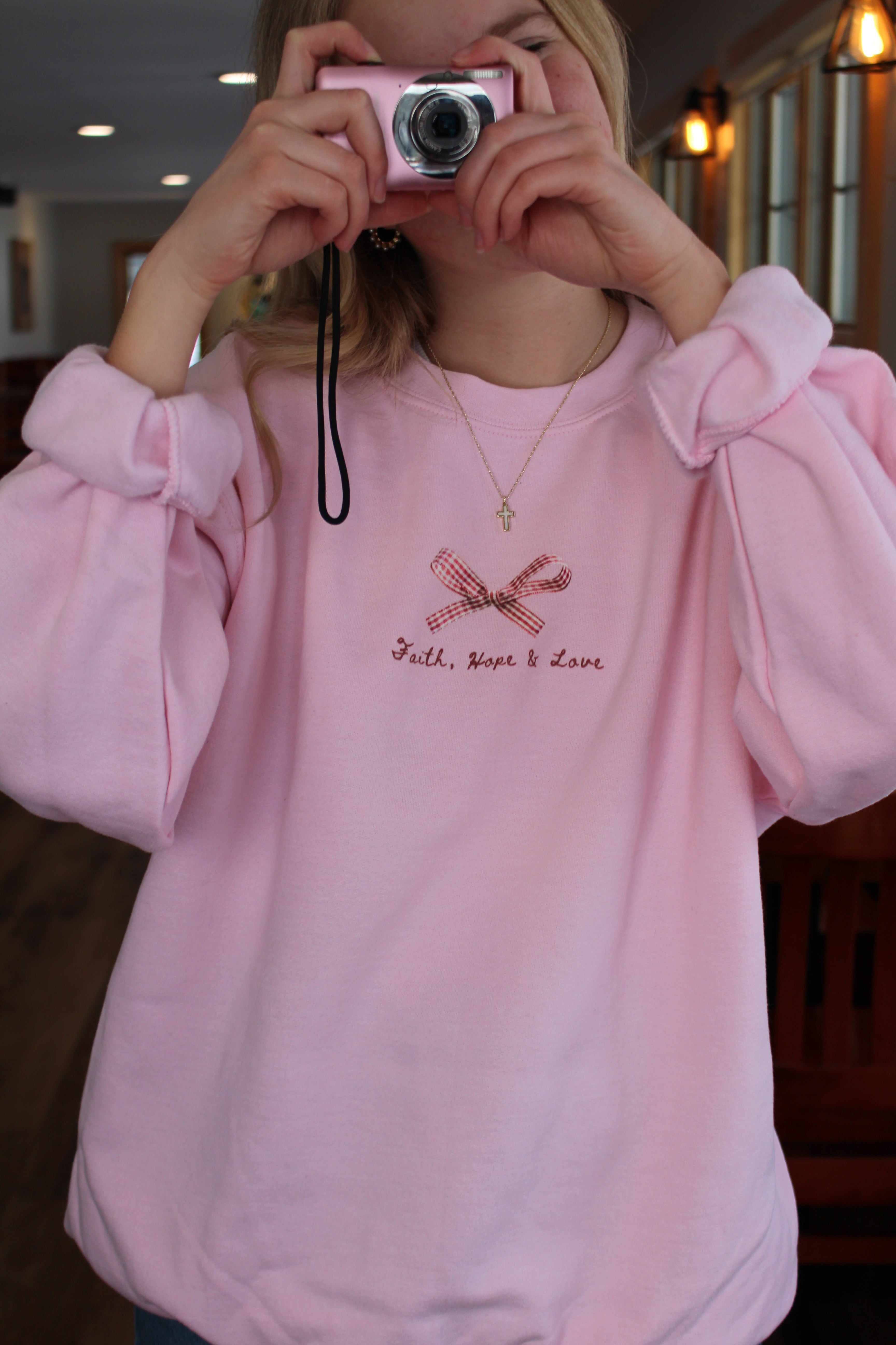 1 Corinthians 13:13 Valentines Crewneck