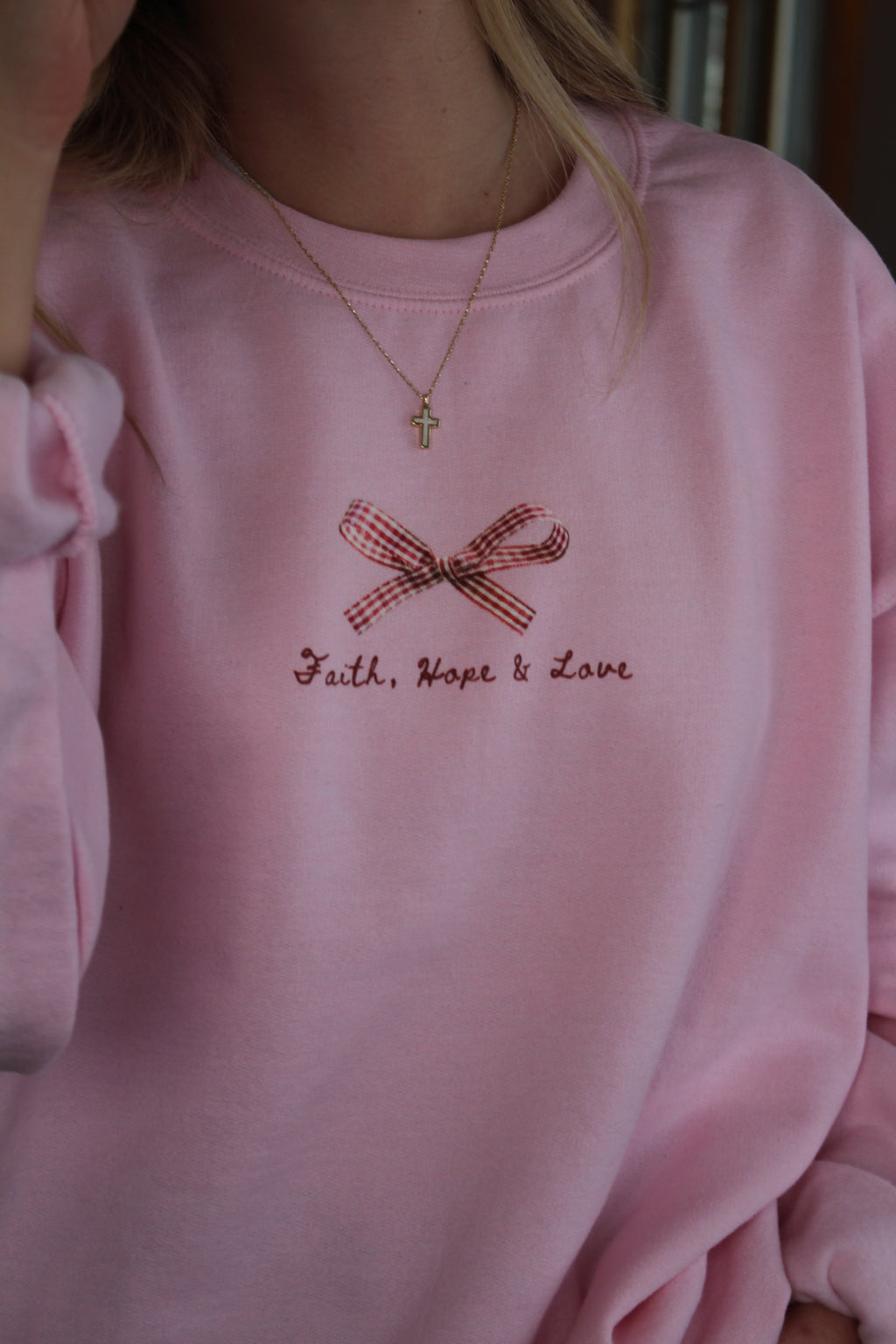 1 Corinthians 13:13 Valentines Crewneck