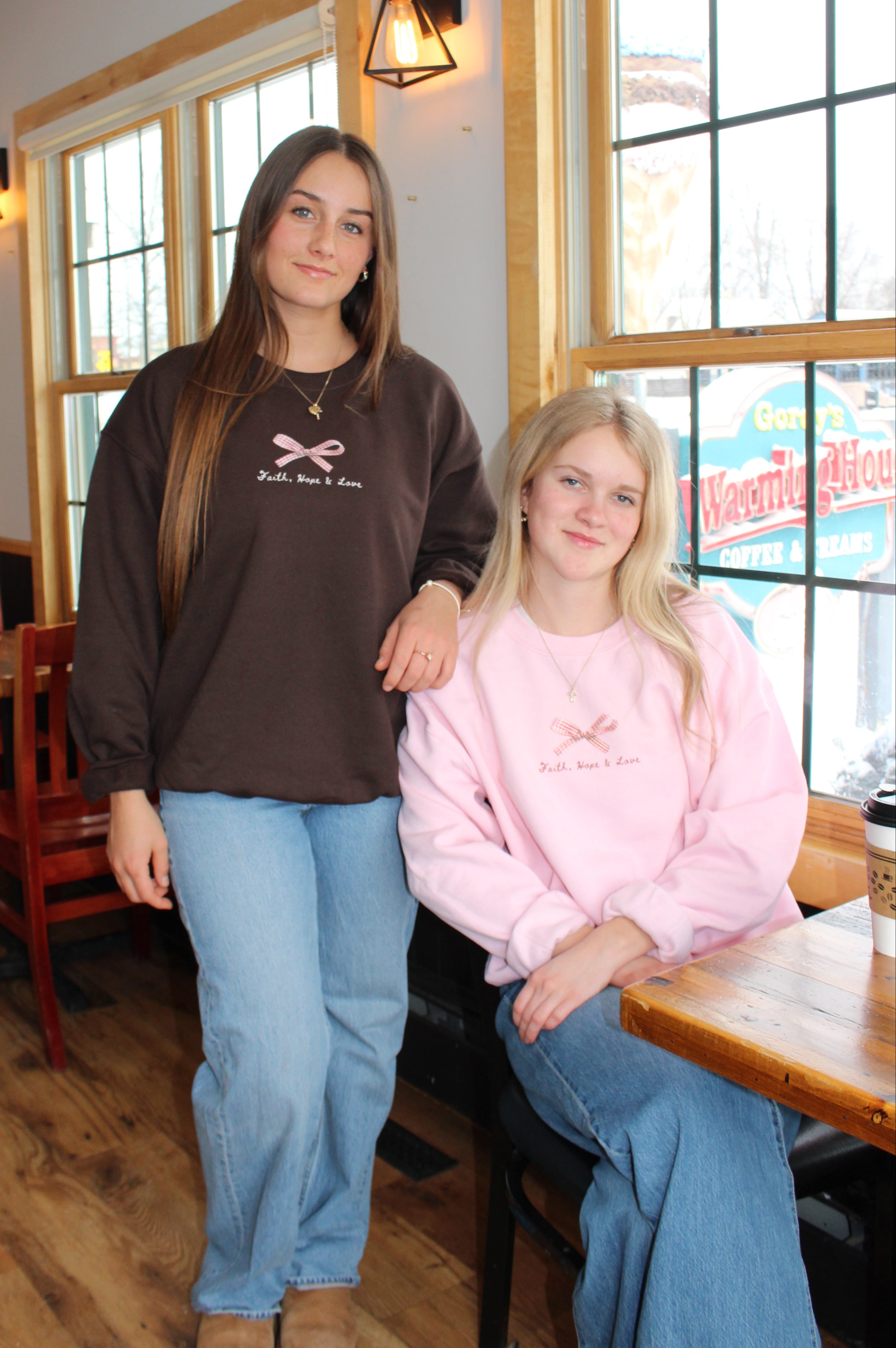 1 Corinthians 13:13 Valentines Crewneck