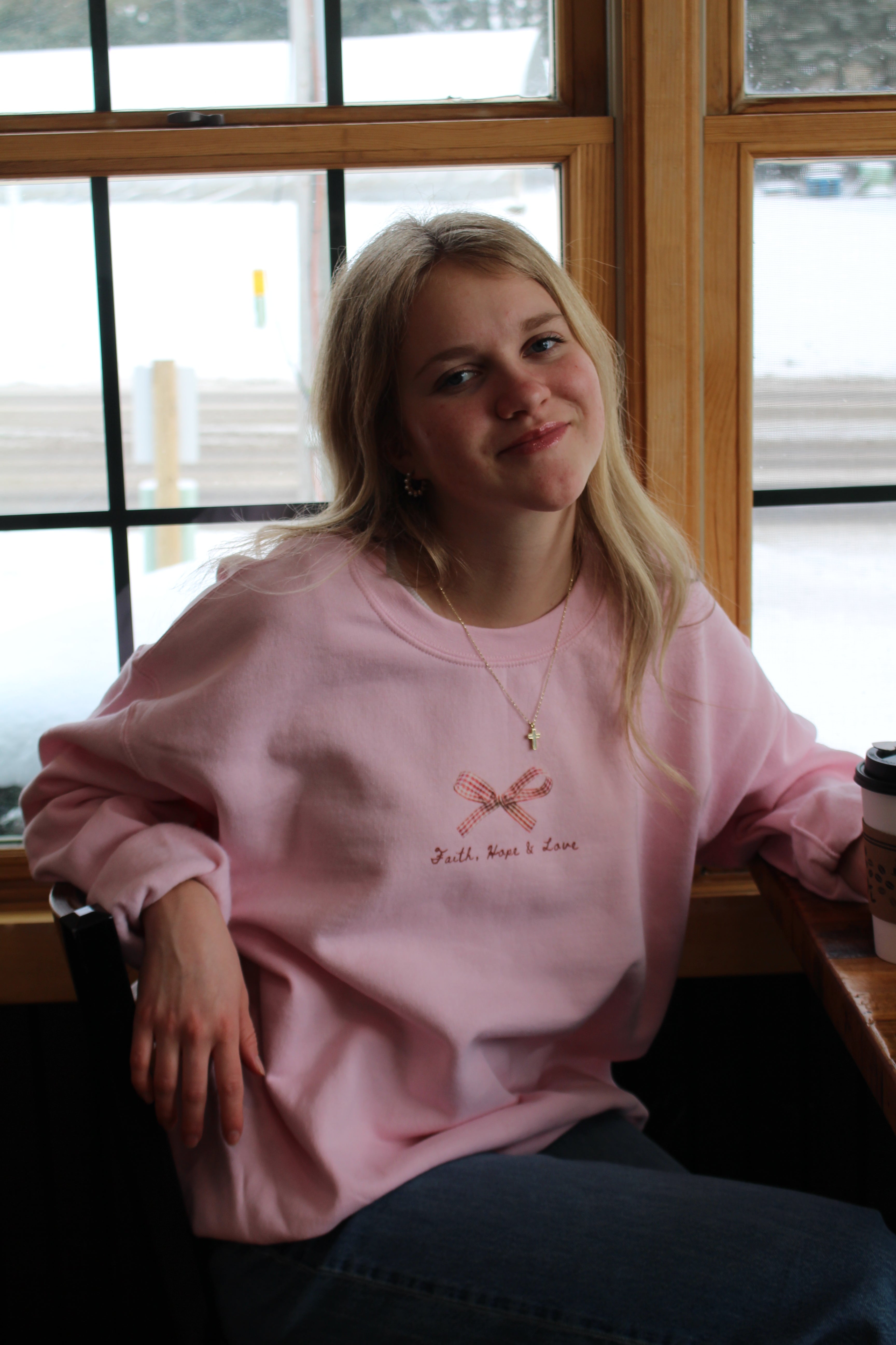 1 Corinthians 13:13 Valentines Crewneck