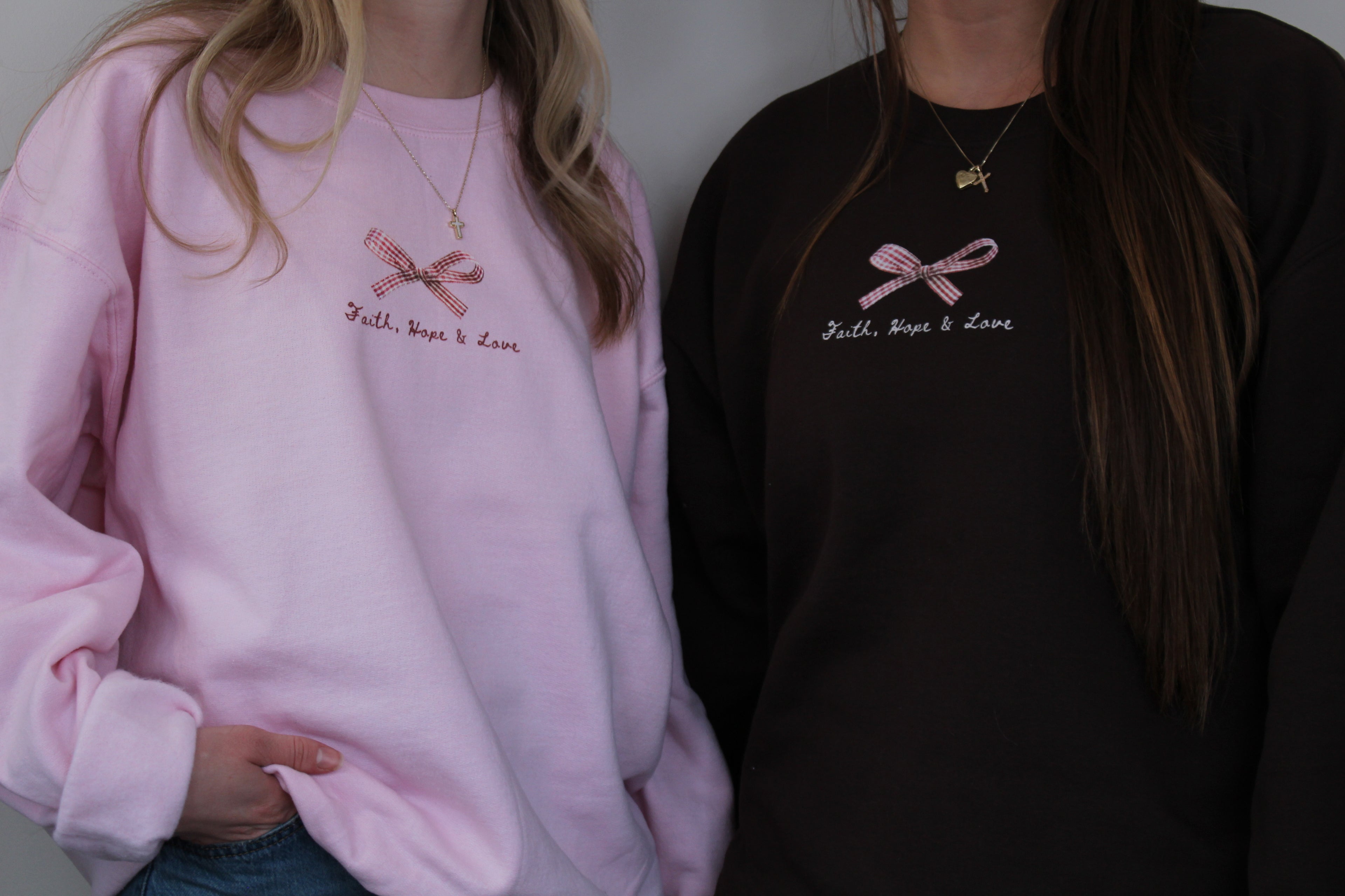 1 Corinthians 13:13 Valentines Crewneck