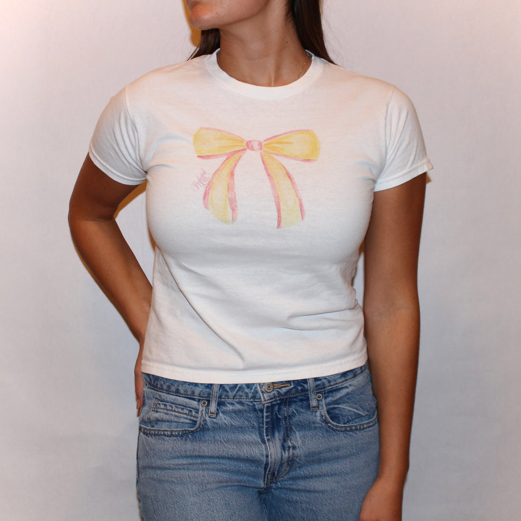 Perfected Love Bow Baby Tee