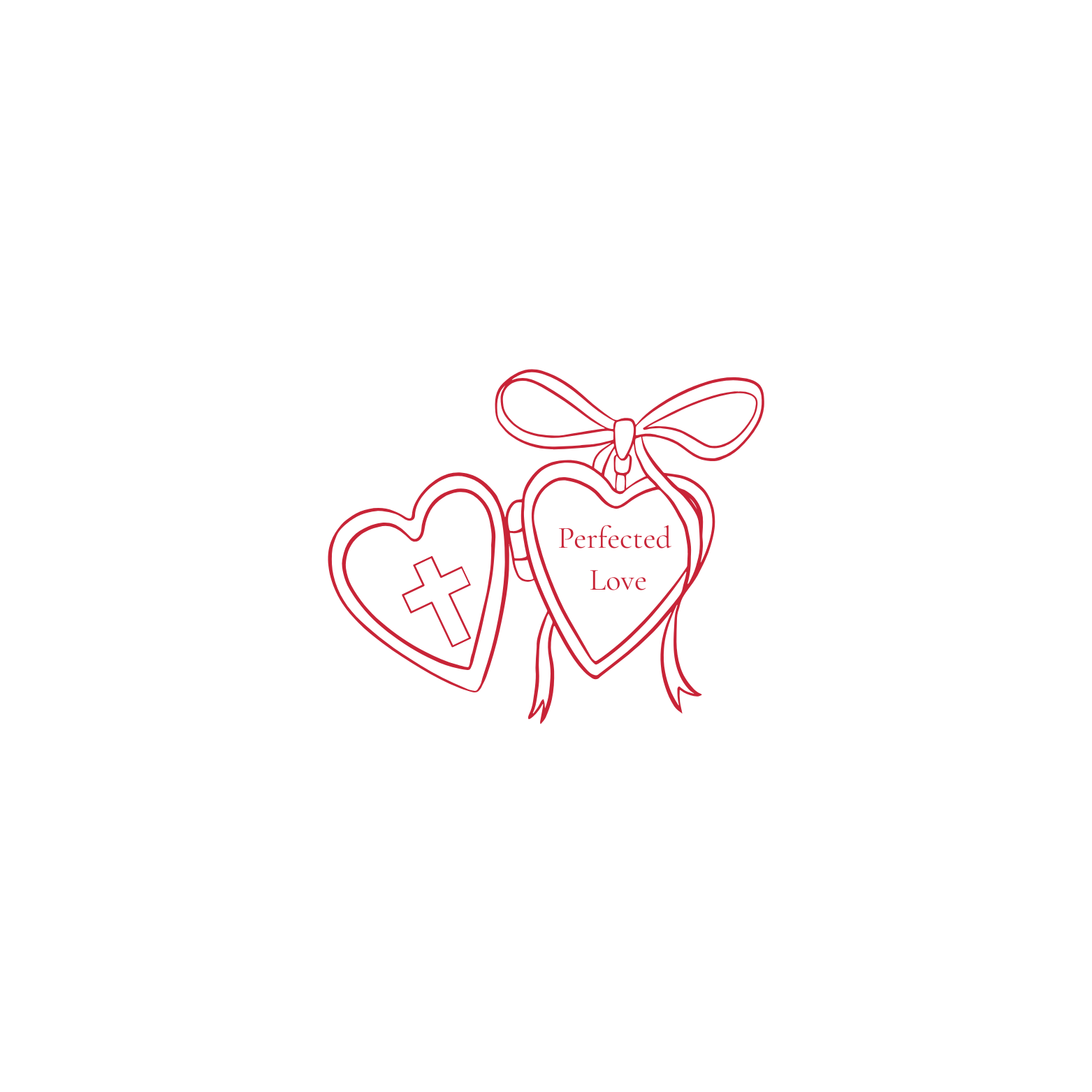 Perfected Love Locket Baby Tee