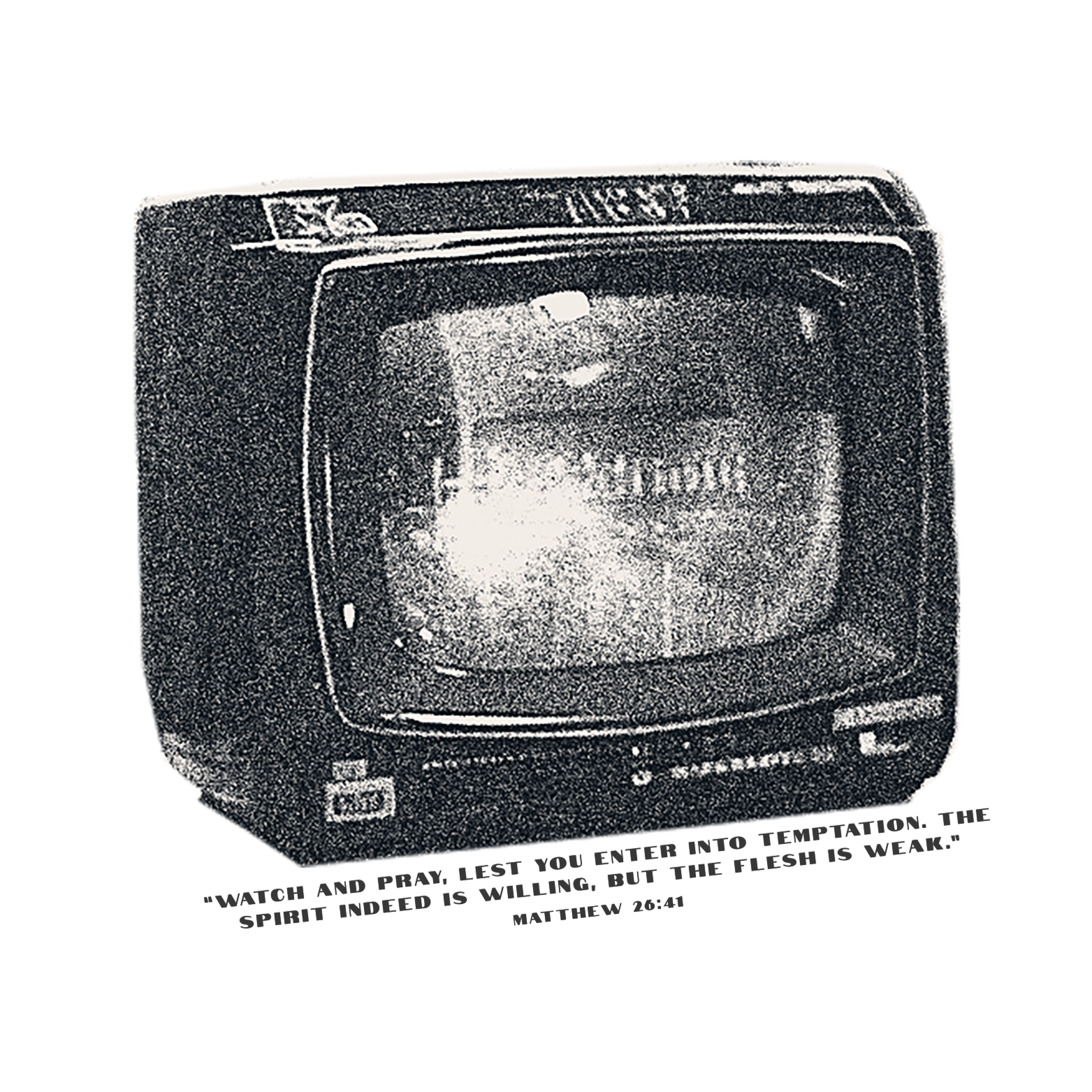 Matthew 26:41 TV Baby Tee